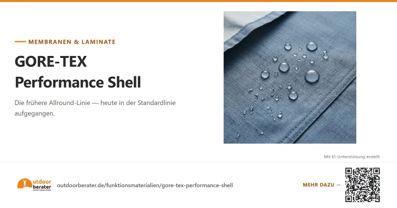 Teilen-Bild zu GORE-TEX Performance Shell: der alte Name | Outdoorberater