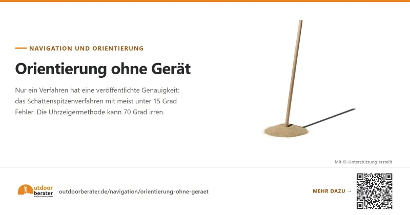 Teilen-Bild zu Orientierung ohne Gerät: was belegt ist und was nicht