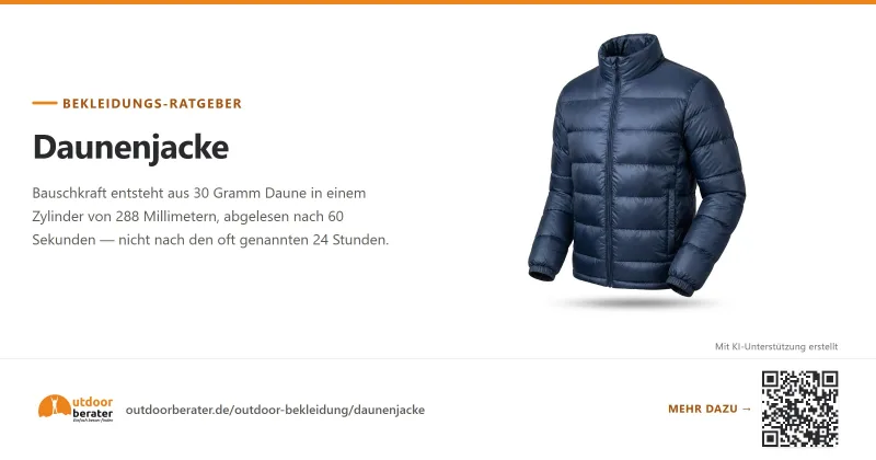 Teilen-Bild zu Daunenjacke Beratung & Ratgeber
