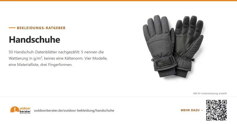 Teilen-Bild zu Handschuhe Beratung & Ratgeber