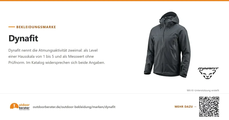 Teilen-Bild zu Dynafit Bekleidung: Level-Skala statt Prüfnorm