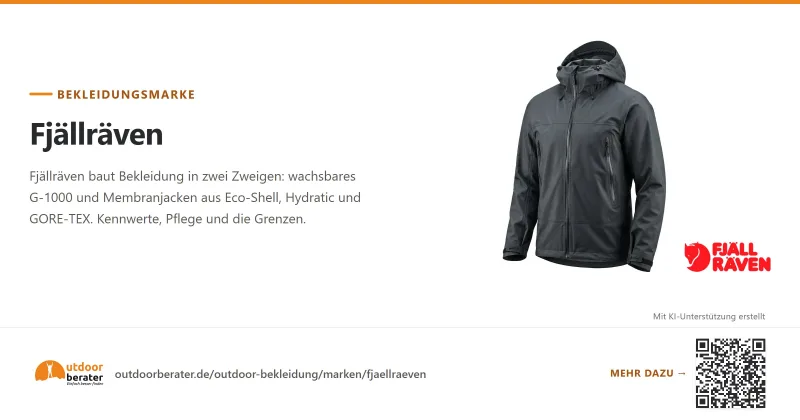 Teilen-Bild zu Fjällräven Bekleidung: G-1000 wachsen oder Shell kaufen