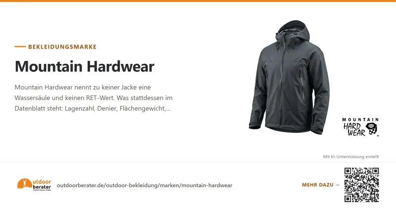 Teilen-Bild zu Mountain Hardwear Jacken: Lagen statt Messwerte