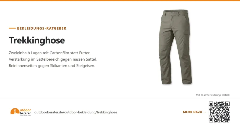 Teilen-Bild zu Trekkinghose Beratung & Ratgeber