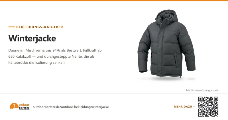 Teilen-Bild zu Winterjacke Beratung & Ratgeber