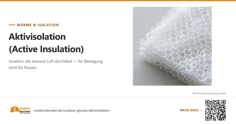 Teilen-Bild zu Aktivisolation: Wärme, die Luft durchlässt