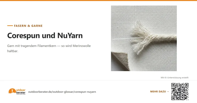 Teilen-Bild zu Corespun und NuYarn: wie Merino haltbar wird