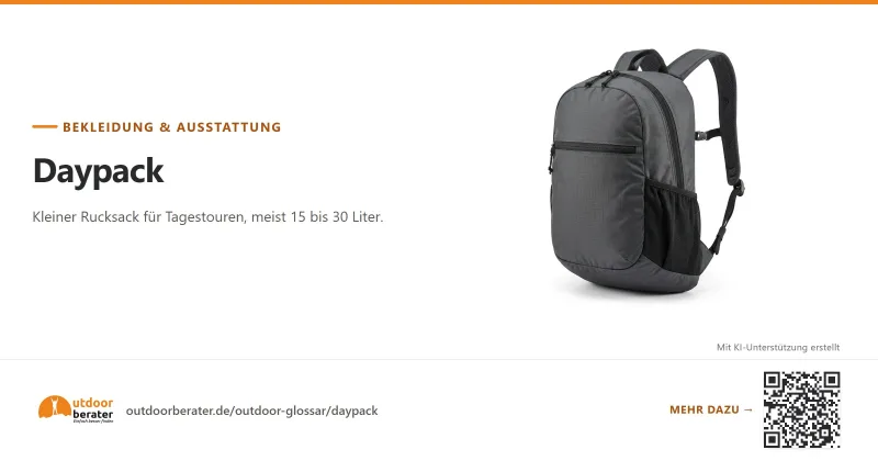 Teilen-Bild zu Daypack: der Rucksack für einen Tag