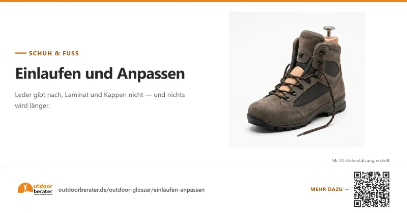 Teilen-Bild zu Einlaufen: was moderne Schuhe können und was nicht