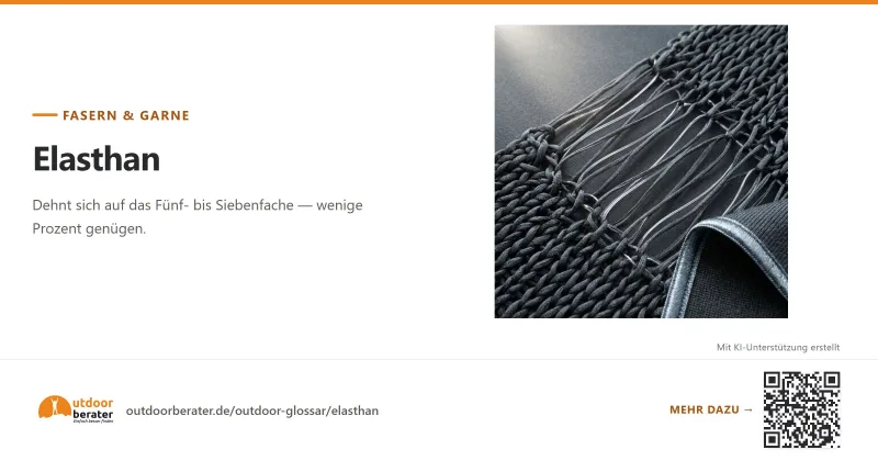 Teilen-Bild zu Elasthan: 500 bis 700 Prozent Dehnung aus 5 Prozent Anteil