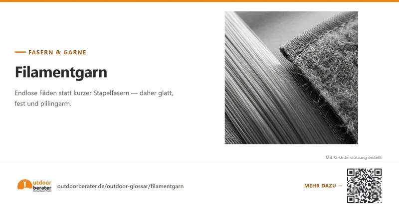 Teilen-Bild zu Filamentgarn: endlos, glatt und pillingarm