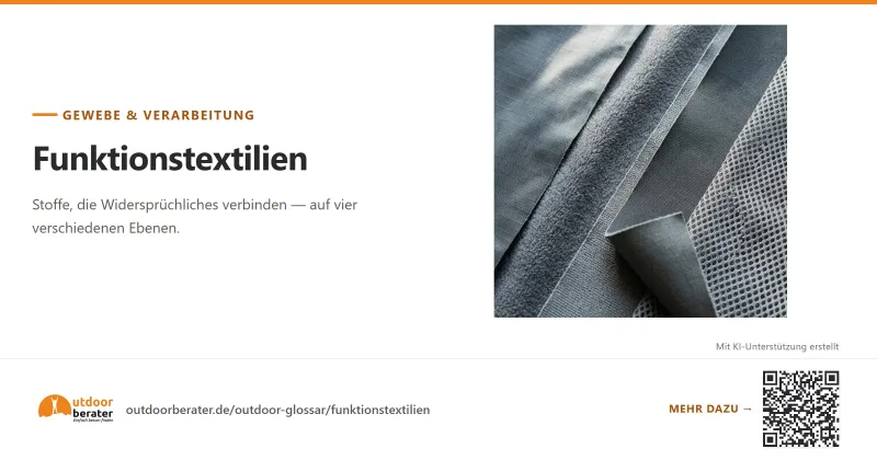 Teilen-Bild zu Funktionstextilien: vier Eigenschaften im Widerspruch