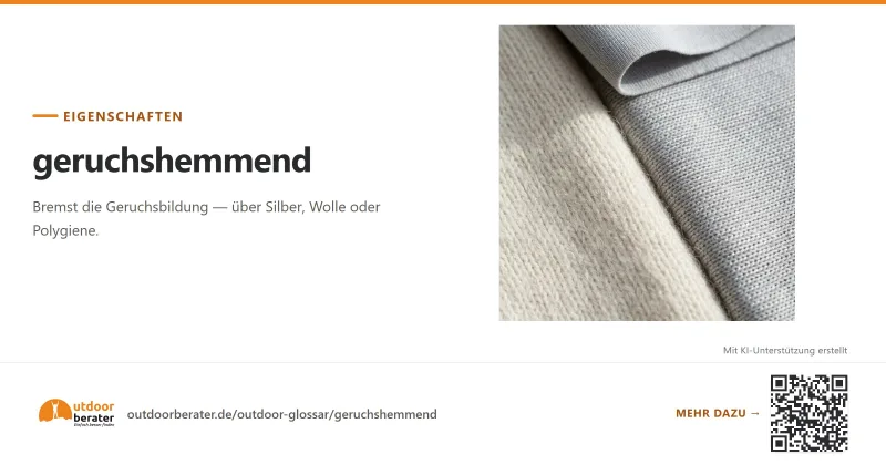 Teilen-Bild zu Geruchshemmend: was Gerüche in Kleidung bremst
