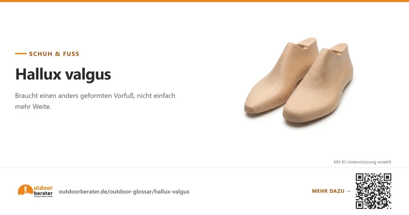 Teilen-Bild zu Hallux valgus: warum die Weitenstufe oft nicht reicht