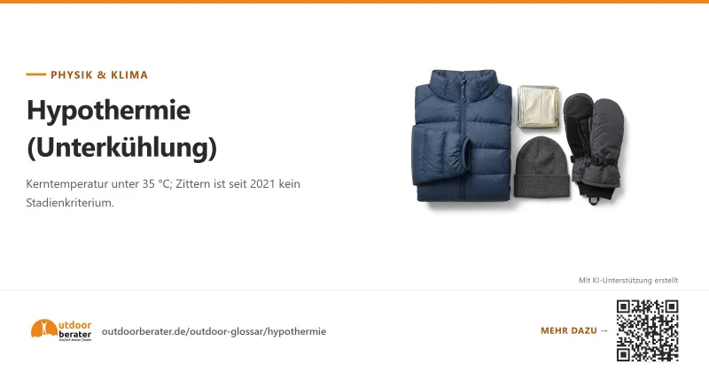 Teilen-Bild zu Hypothermie: Zittern ist kein Stadienkriterium mehr