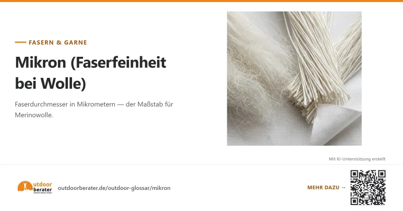 Teilen-Bild zu Mikron: der einzige objektive Maßstab für Merinowolle