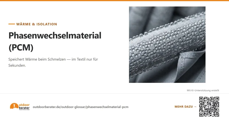 Teilen-Bild zu Phasenwechselmaterial (PCM): nur Sekunden Wärmepuffer