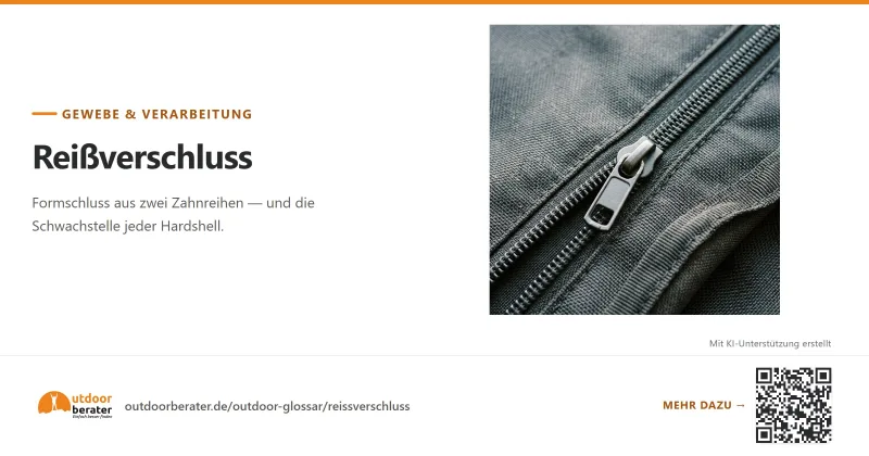 Teilen-Bild zu Reißverschluss: warum „wasserdicht“ selten stimmt