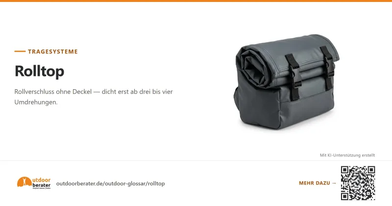 Teilen-Bild zu Rolltop: dicht erst durch die Umdrehungen