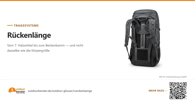 Teilen-Bild zu Rückenlänge: nicht die Körpergröße, sondern ein eigenes Maß