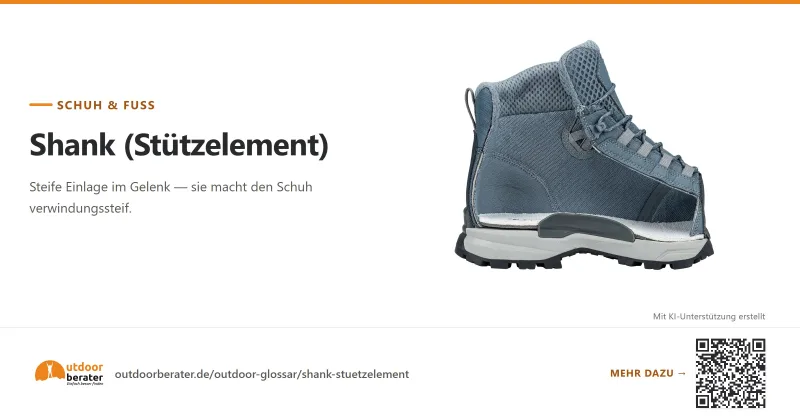Teilen-Bild zu Shank: das Bauteil, das den Schuh verwindungssteif macht