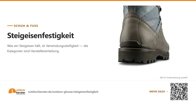 Teilen-Bild zu Steigeisenfestigkeit: eine Herstellereinteilung, keine Norm