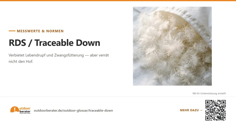 Teilen-Bild zu RDS: was das Daunensiegel belegt — und was nicht