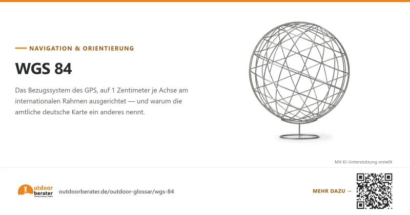 Teilen-Bild zu WGS 84: GPS-Bezugssystem, ETRS89, Kartengitter