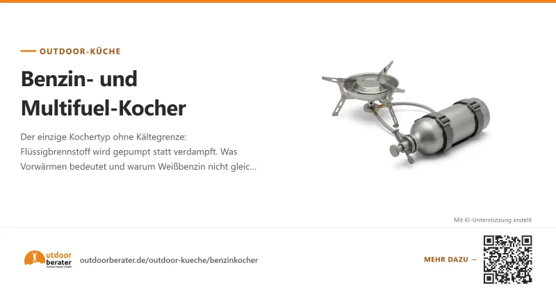 Teilen-Bild zu Benzinkocher Beratung & Ratgeber