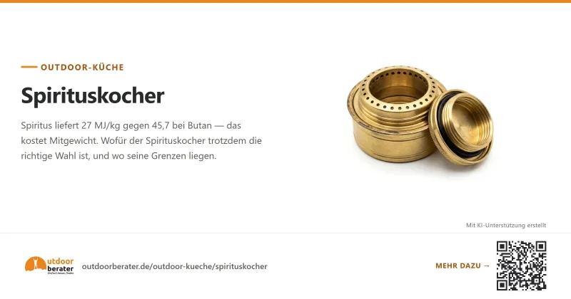 Teilen-Bild zu Spirituskocher Beratung & Ratgeber
