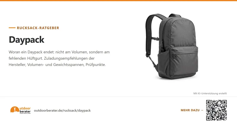 Teilen-Bild zu Daypack Beratung & Ratgeber