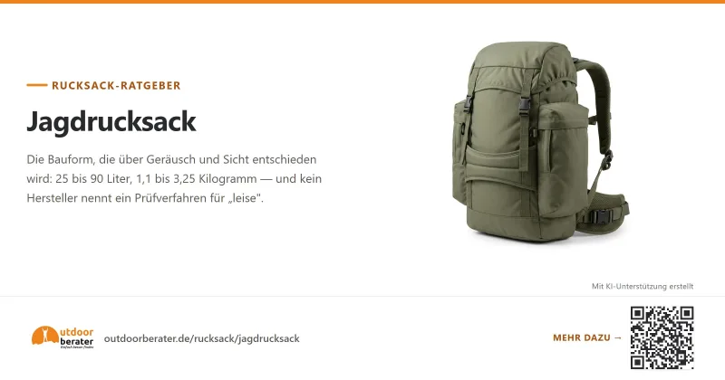 Teilen-Bild zu Jagdrucksack Beratung & Ratgeber