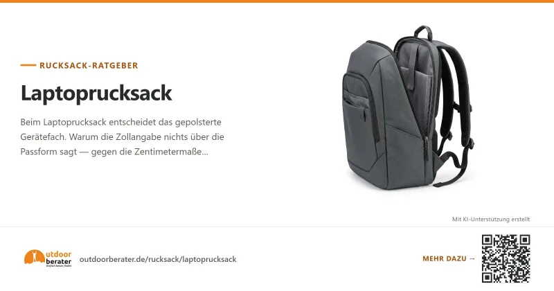 Teilen-Bild zu Laptoprucksack Beratung & Ratgeber