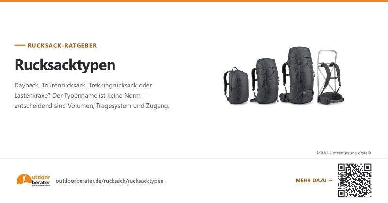 Teilen-Bild zu Rucksacktypen: welche Bauform wofür taugt