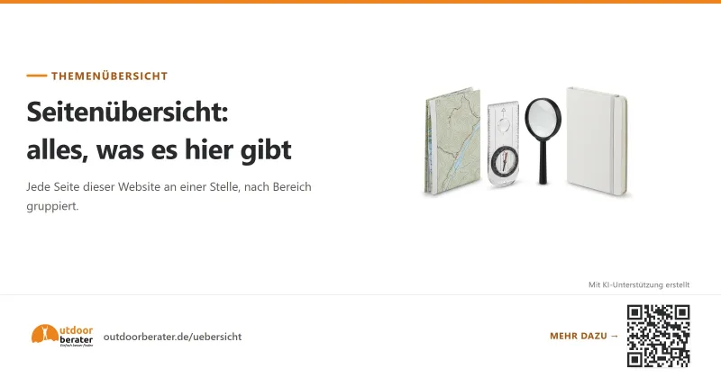 Teilen-Bild zu Seitenübersicht: alle Seiten von Outdoorberater | Outdoorberater