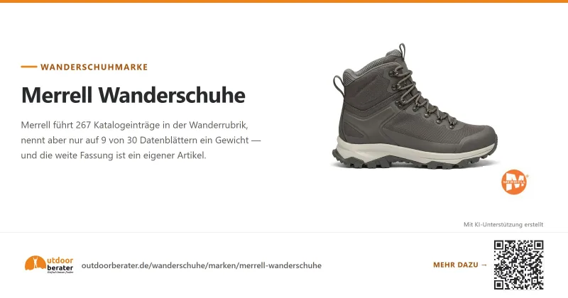 Teilen-Bild zu Merrell Wanderschuhe: 267 Einträge, Weite einzeln