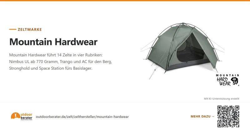 Teilen-Bild zu Mountain Hardwear Zelte: von ultraleicht bis Expedition