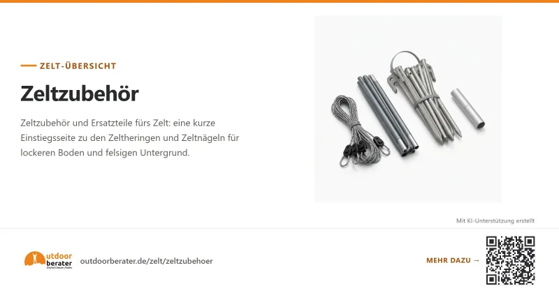 Teilen-Bild zu Zeltzubehör – Zubehör für Zelte | Outdoorberater